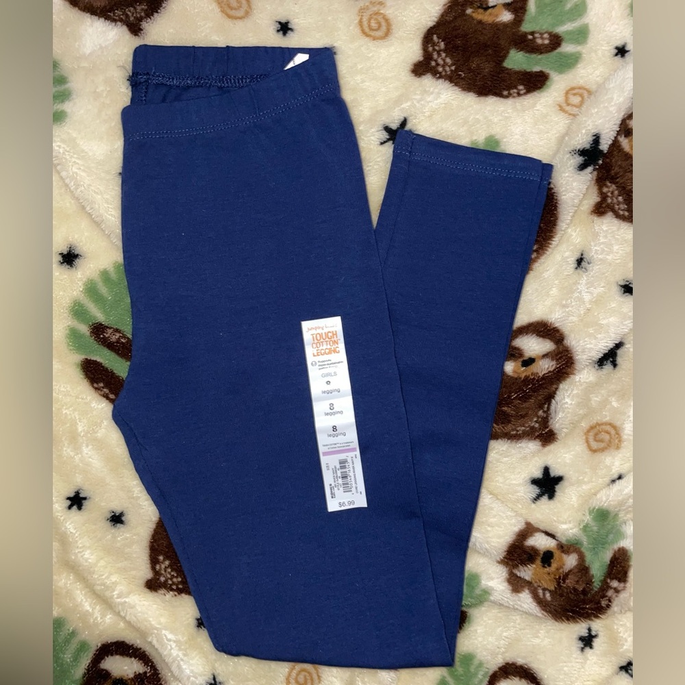 Navy girls leggings
